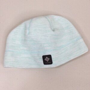 Columbia Omni-Heat Beanie Hat Unisex Size L/XL Mint Blue Fleece Winter Snow